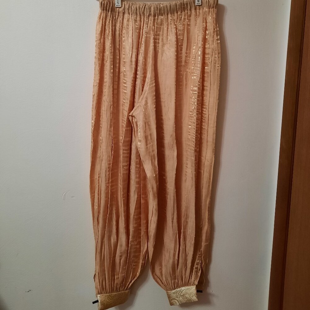 Domba Tribal Bellydance Gold Pants